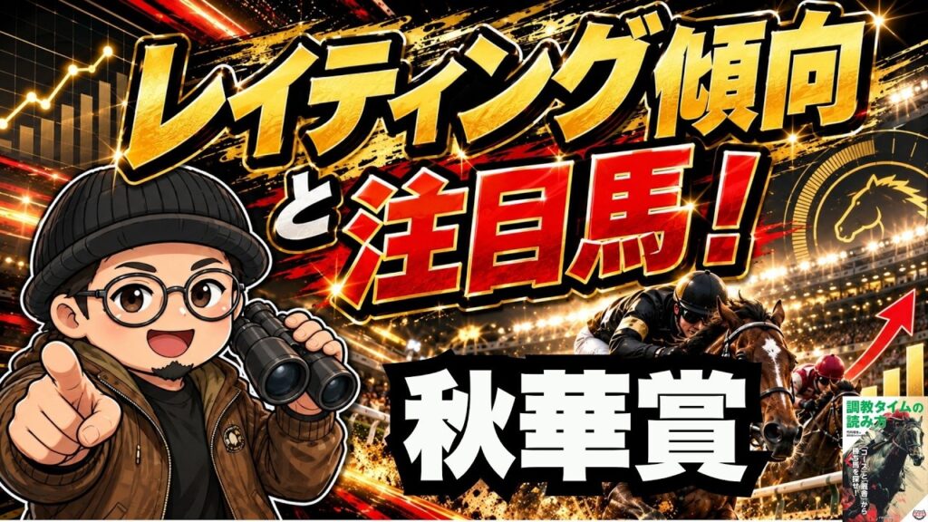 2026年秋華賞を競馬ブックレイティングで22年分振り返る/モンローウォークは信頼？危険？/第二のブラックエンブレム候補/過去21頭の勝ち馬の共通点とは