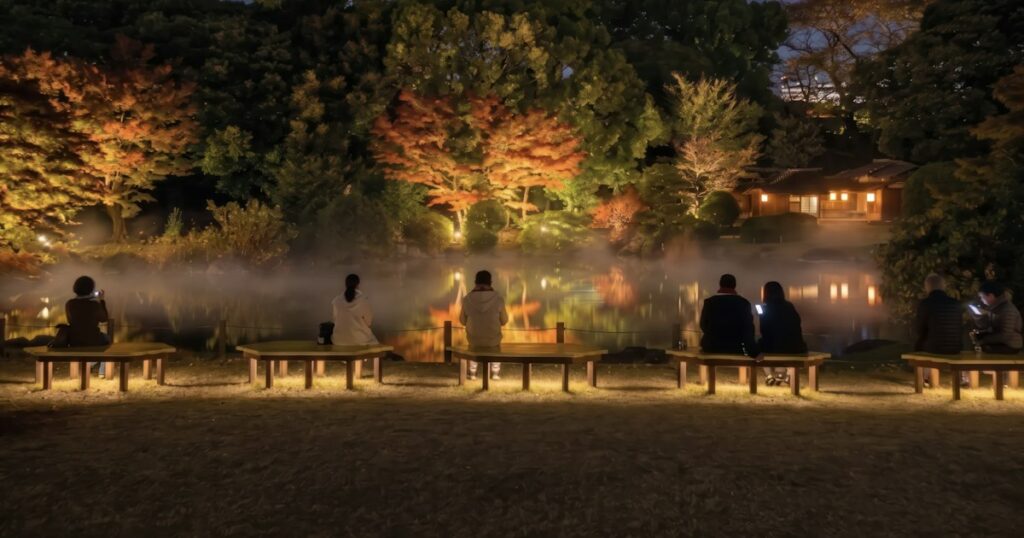 東京国立博物館の庭園が夜のアート空間に。「ZEN NIGHT TOKYO」で禅とテクノロジーが融合｜美術手帖