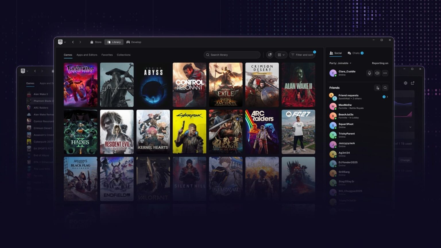 “新生Epic Gamesランチャー”公開、まずはプレビュー版として。AI活用で開発、「Steamより起動が速い」とアピール - AUTOMATON
