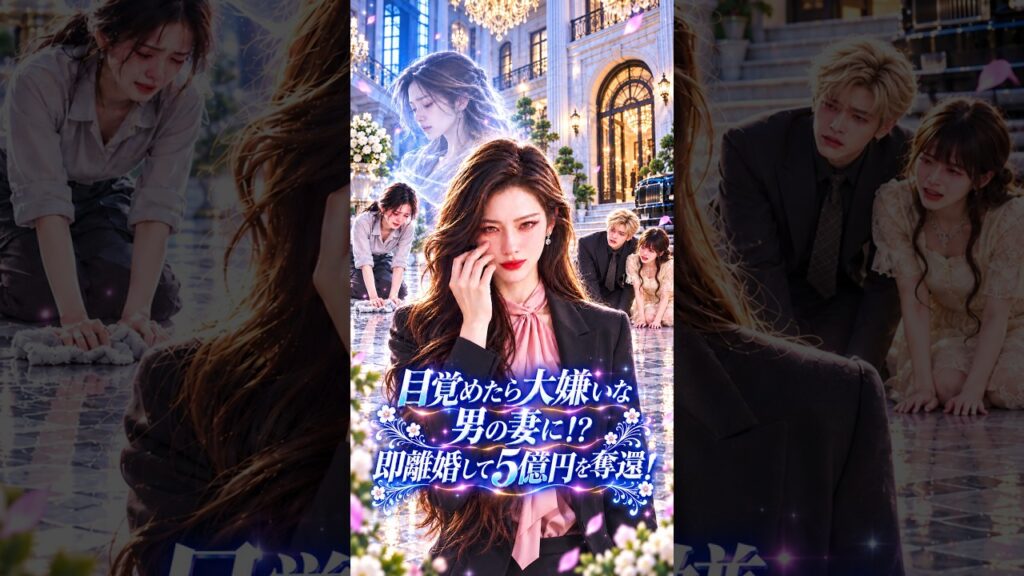 目覚めたら大嫌いな男の妻に！？即離婚を宣言したら、まさかの展開に！ #女性の成長 #恋愛ドラマ #切ない #離婚からの逆転 #離婚