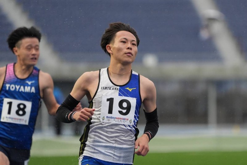 少年A男子100m 清水空跳が10秒44で組トップ「ベストに近い動き」 IH優勝・松下碩斗も準決勝へ／あおもり国スポ | 月陸Online｜月刊陸上競技