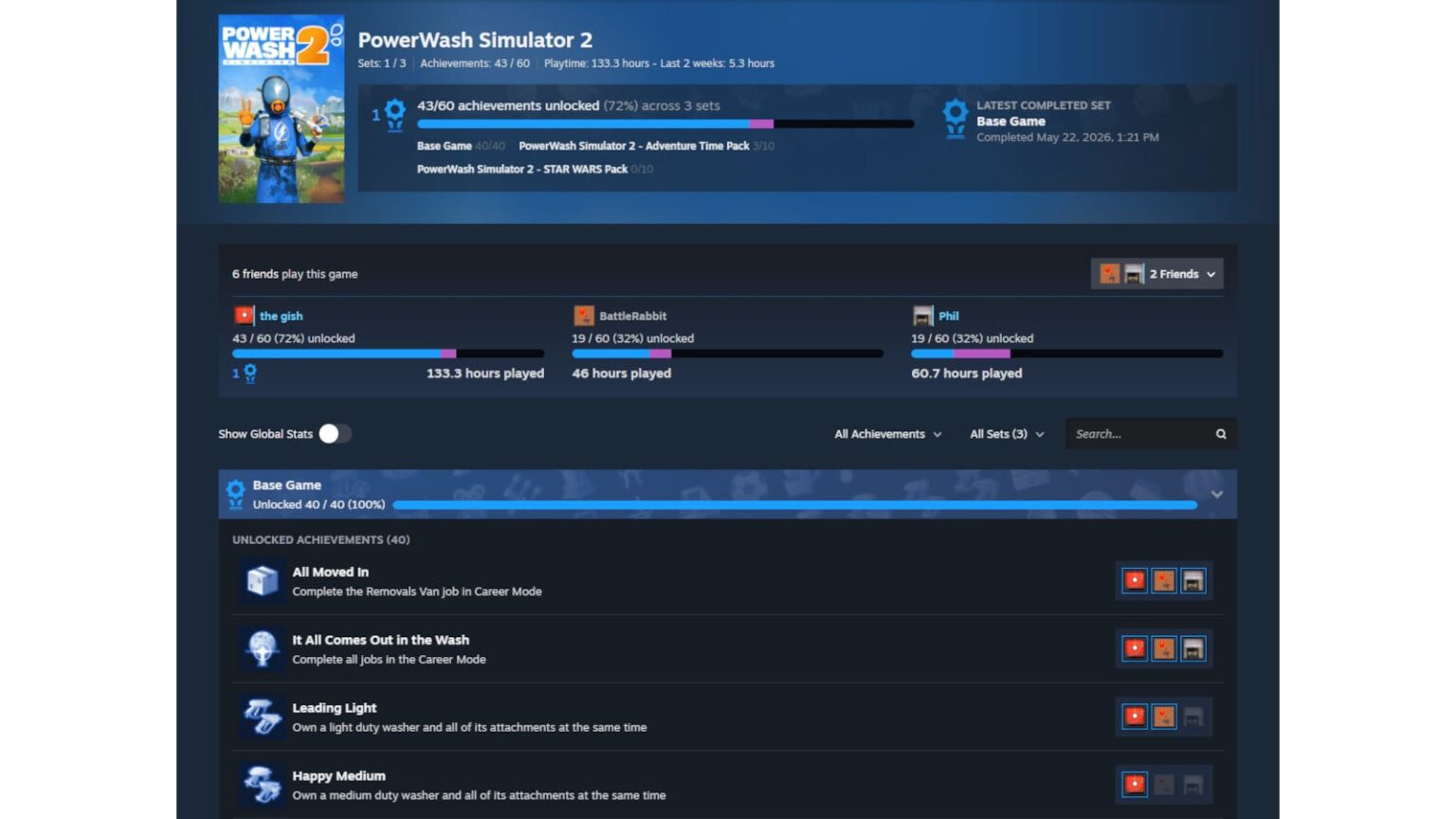 Steamの「実績セット」システム発表、“DLC買わないと100％にできない問題”が解消へ。コンプ記録を守り、期間限定実績取り逃しも救済 - AUTOMATON