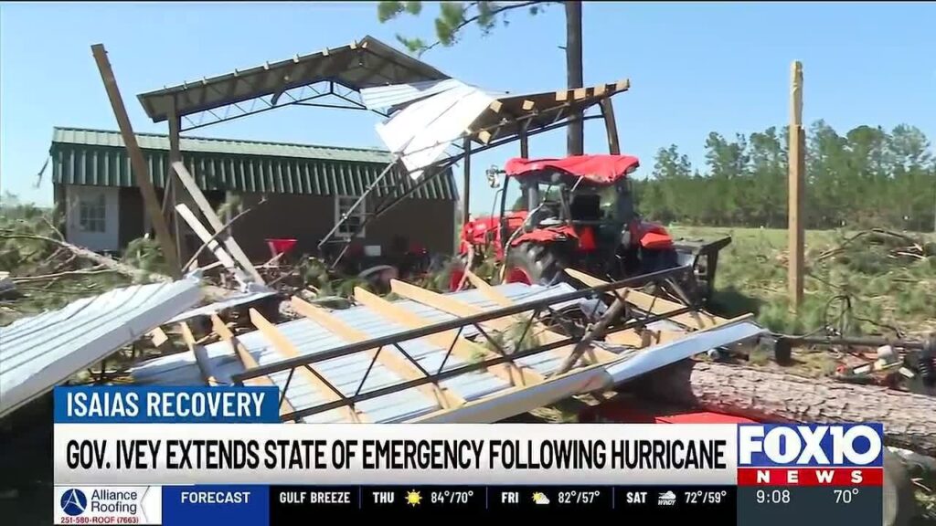 Gov. Ivey extends state of emergency following Hurricane Isaias Gov. Ivey extends state of emergency following Hurricane Isaias