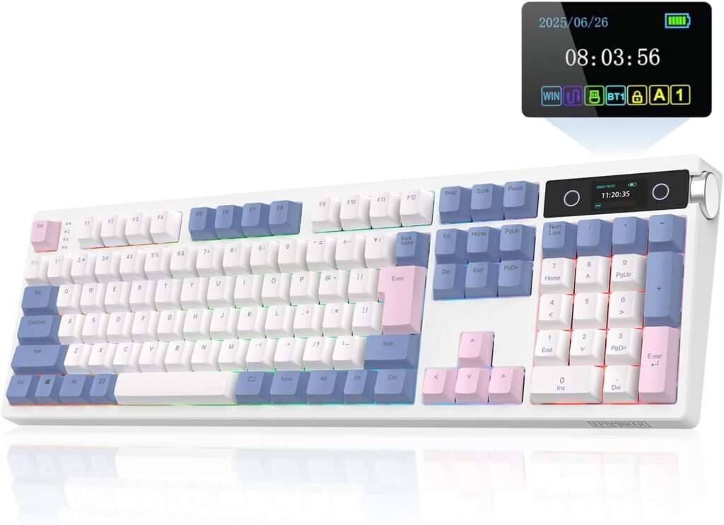 【Amazonセール】EPOMAKERのフルサイズワイヤレスゲーミングキーボード「TH108 PRO」がお買い得！ - GAME Watch