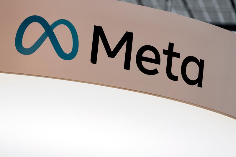 The Meta logo.