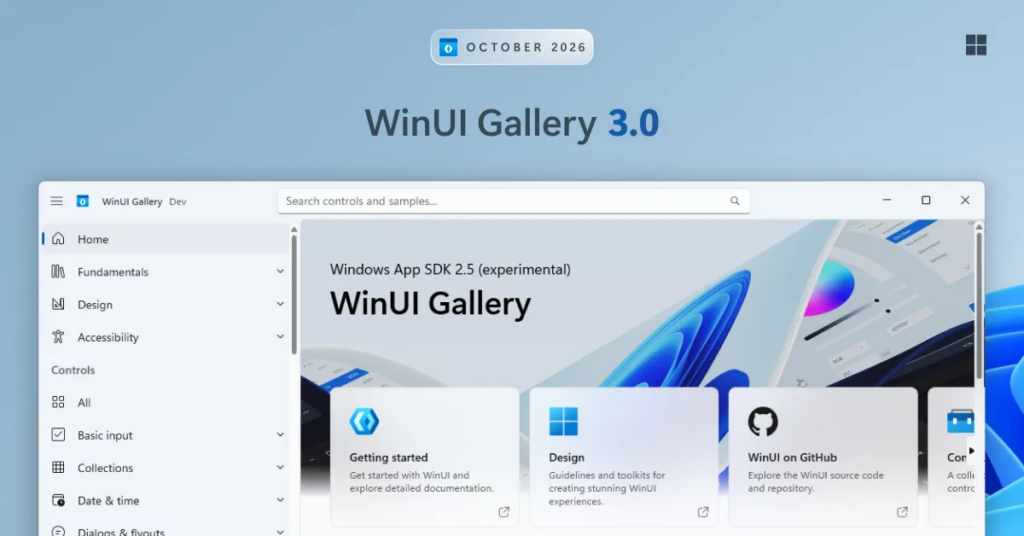 「WinUI Gallery 3.0」が公開 ~開発中の新しいコントロールをいち早く試せるように – 窓の杜 「WinUI Gallery 3.0」が公開 ~開発中の新しいコントロールをいち早く試せるように - 窓の杜