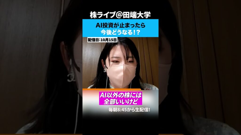 AI投資が止まったら今後どうなる！？