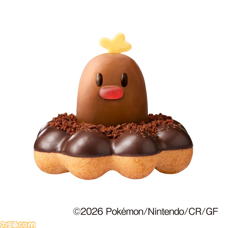 【ポケモン】ミスタードーナツ【ミスタードーナツ】ポケモンコラボ商品が11月4日より発売。ピカチュウ、アローラディグダほか、11月下旬からヤドンドーナツ登場