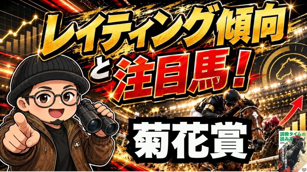 2026年菊花賞を競馬ブックレイティングで22年分振り返る/なぜか秋華賞と細部まで同じ/三冠馬の条件に足りるロブチェンは歴代○位/神戸新聞杯から勝ち馬が出る時、出る条件