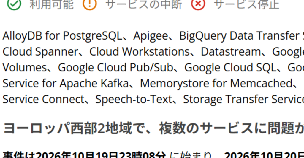 Google Cloud障害で英国が混乱「ATMで引き出せない」「裁判延期」……ロンドン拠点の電源不具合、約8時間にわたり - ITmedia NEWS