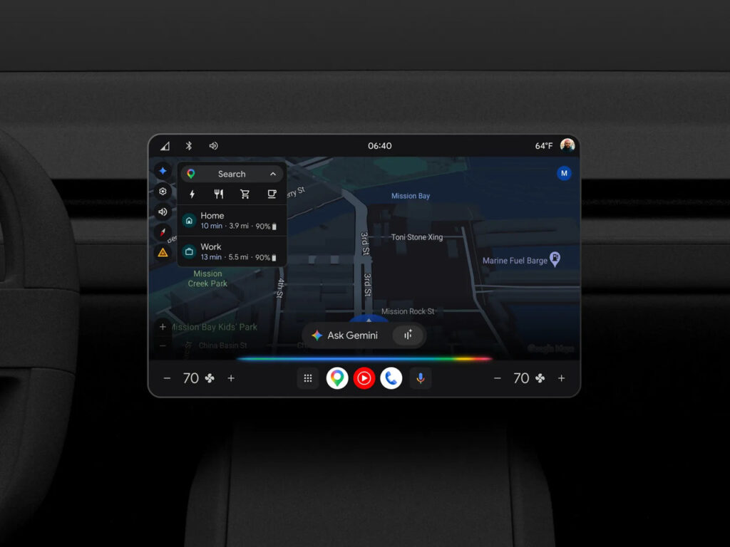Android Autoの「Gemini」が「Gmail」と連携　「予約した病院まで案内して」でナビ設定 - CNET Japan