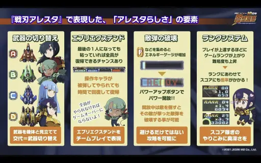 画像ギャラリー No.022のサムネイル画像 / 新タイトルが続々発表された「エムツーショットトリガーズ 10周年弩感謝祭」レポート。「アームドポリス バトライダー（仮）」「戦刃アレスタ」の試遊も