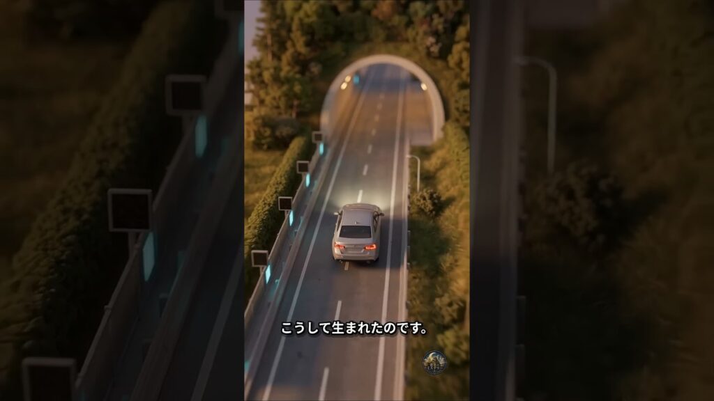 高速道路の壁の光に、追いつけない理由