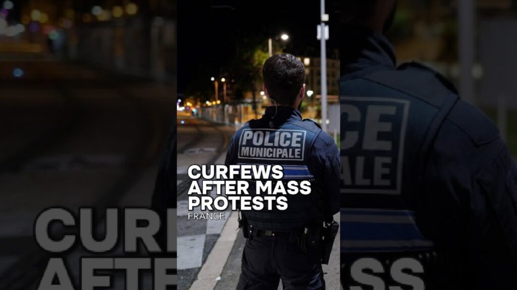France Imposes Curfews After Nationwide Cost-of-Living and Education Protests France Imposes Curfews After Nationwide Cost-of-Living and Education Protests