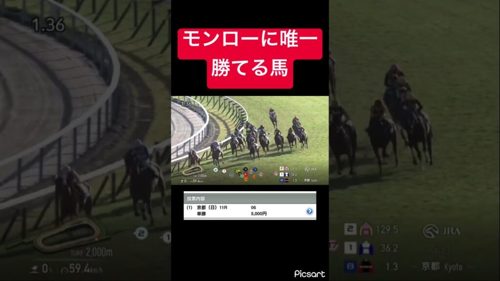 【秋華賞】モンローウォークに唯一勝てる馬の単勝を買った結果… #競馬