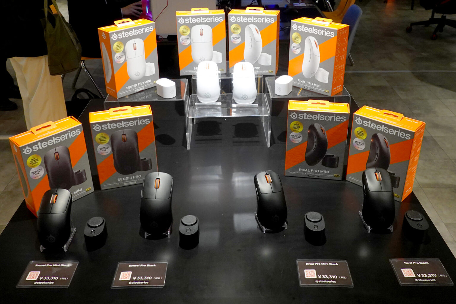 SteelSeries、UWB接続&バッテリー交換対応の軽量ゲーミングマウス「Sensei Pro」「Rival Pro」を発表、Miniサイズも用意 – AKIBA PC Hotline! SteelSeries、UWB接続&バッテリー交換対応の軽量ゲーミングマウス「Sensei Pro」「Rival Pro」を発表、Miniサイズも用意 - AKIBA PC Hotline!