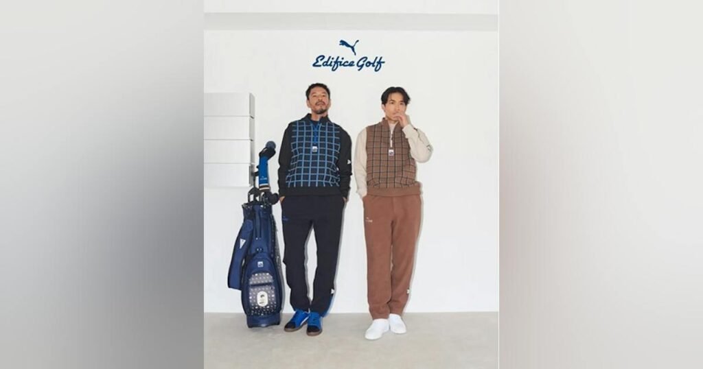 プーマジャパン、「PUMA GOLF x EDIFICE GOLF」コレクション第二弾を発売