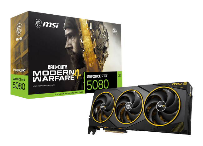 MSI、GeForce RTX(TM) 5080を搭載したグラフィックスカード「GeForce RTX(TM) 5080 16G COD MW4 EDITION OC」を発売|プレスリリース(愛媛新聞ONLINE)記事詳細|愛媛新聞ONLINE MSI、GeForce RTX(TM) 5080を搭載したグラフィックスカード「GeForce RTX(TM) 5080 16G COD MW4 EDITION OC」を発売|プレスリリース(愛媛新聞ONLINE)記事詳細|愛媛新聞ONLINE