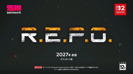 画像ギャラリー No.010のサムネイル画像 / 「Indie World 2026.10.28」発表情報まとめ。話題作「Order of the Sinking Star」やSwitch2版「都市伝説解体センター」がいきなり発売！
