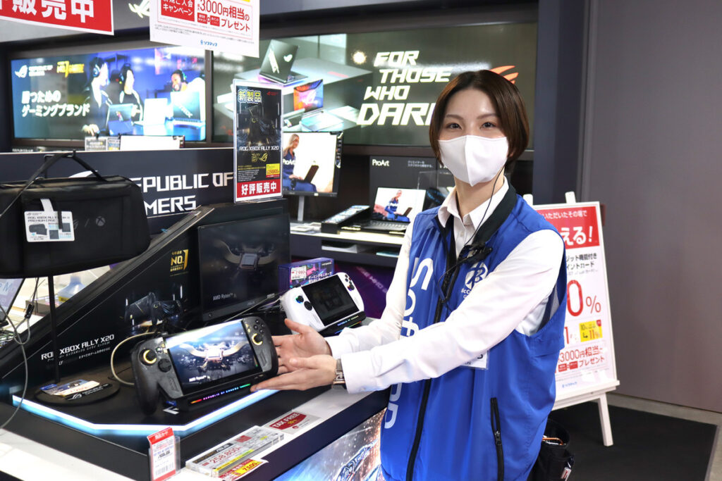 高性能ポータブルゲーミングPC「ROG XBOX Ally X」ブランド20周年記念モデル、ディスプレーも大幅グレードアップで没入感↑↑仕様でした！：ソフマップ なんば店