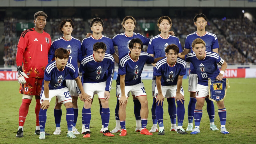 サッカー日本代表（エクアドル戦スタメン）