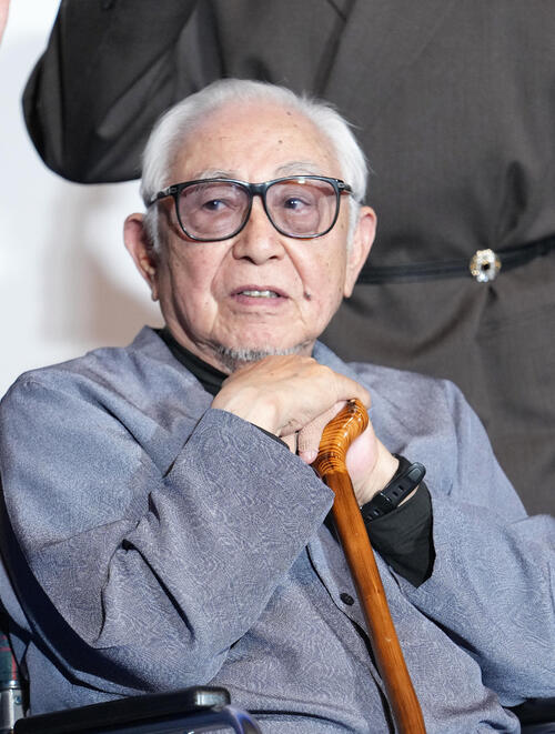 倉本聰さん（2024年10月撮影）