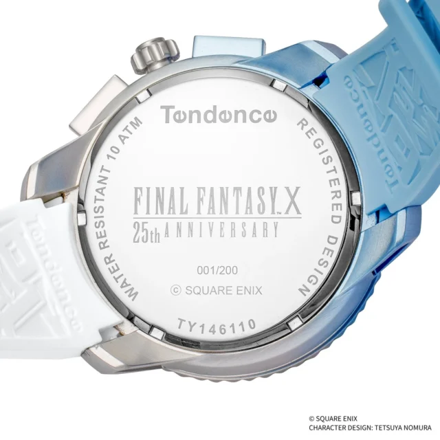 ティーダモデルの裏蓋。FINAL FANTASY X 25th ANNIVERSARY刻印入り