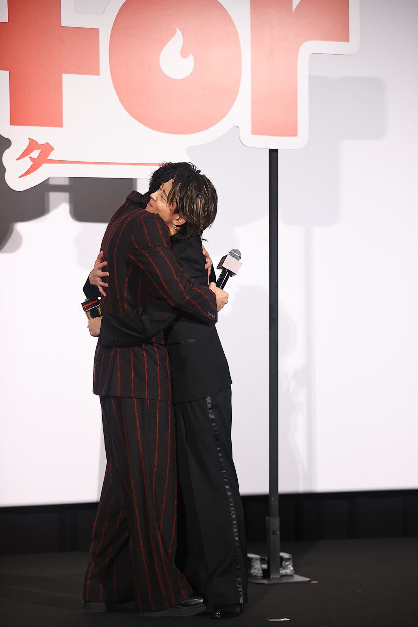 末澤誠也 磯村勇斗と『mentor』イベで熱烈ハグさせられる!吉田恵輔監督から15年後「美人で撮りたい」2