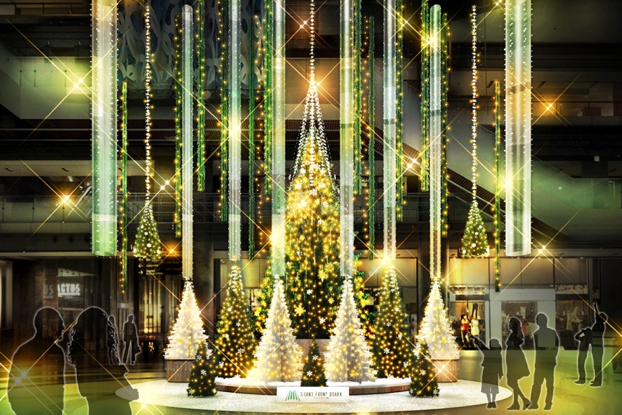 『GRAND WISH CHRISTMAS 2026』のメインクリスマスツリー「Evergreen Forest Tree」（イメージ）