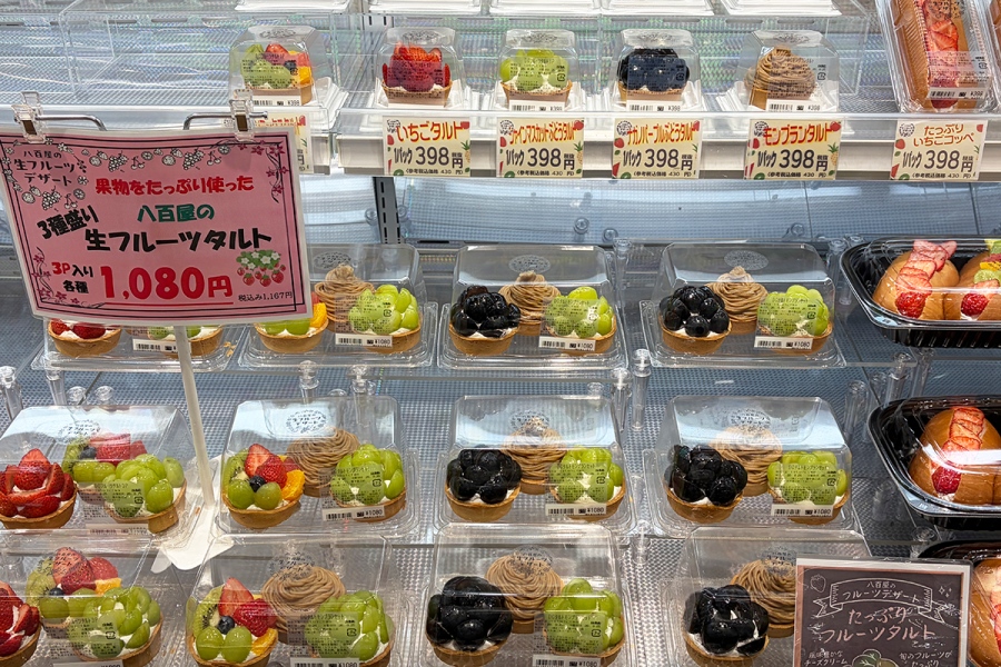 「バロー」の生フルーツデザート（Lmaga.jp撮影）