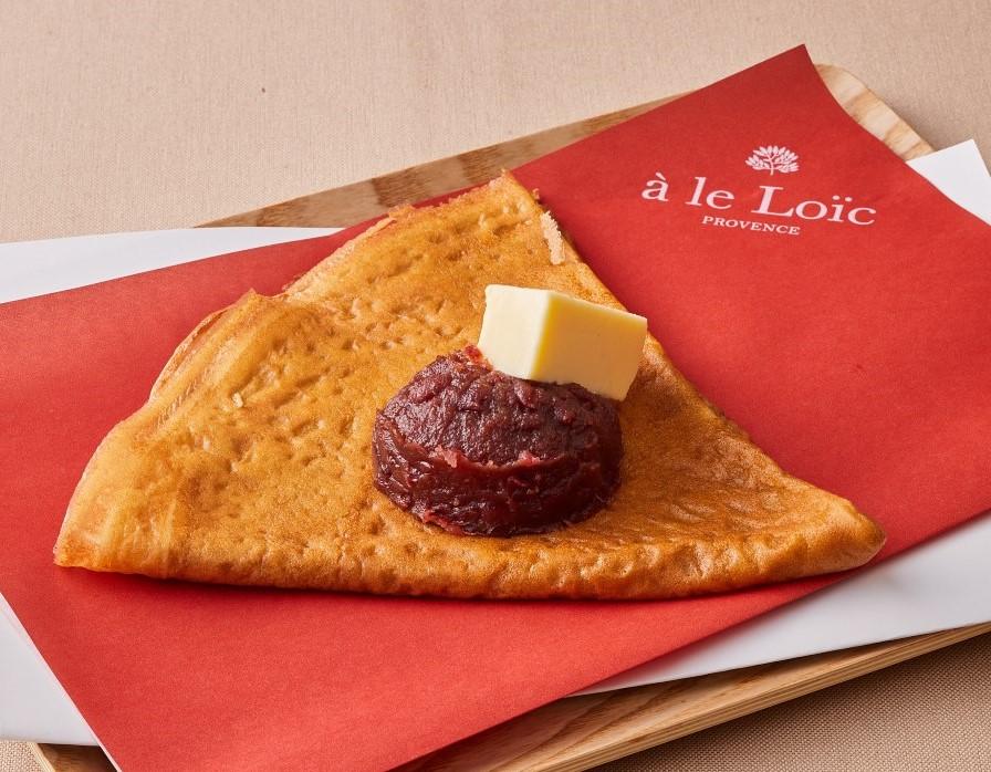 「ア・ル・ロイック」あんバタークレープ(1人前)750円 ※10月28日(水)～11月2日(月)、9階
