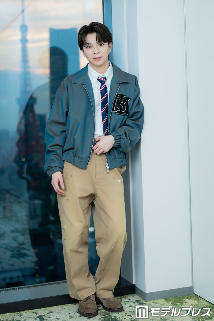 塩崎太智（衣装：Maison Shun Ishizawa／Paraboot AOYAMA／その他スタイリスト私物）（C）モデルプレス