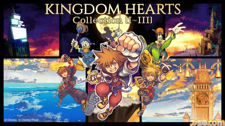 『キングダム ハーツ コレクション I～III』本日（10/8）発売。シリーズを構成する主要タイトルをまるっと収録したお得なセット