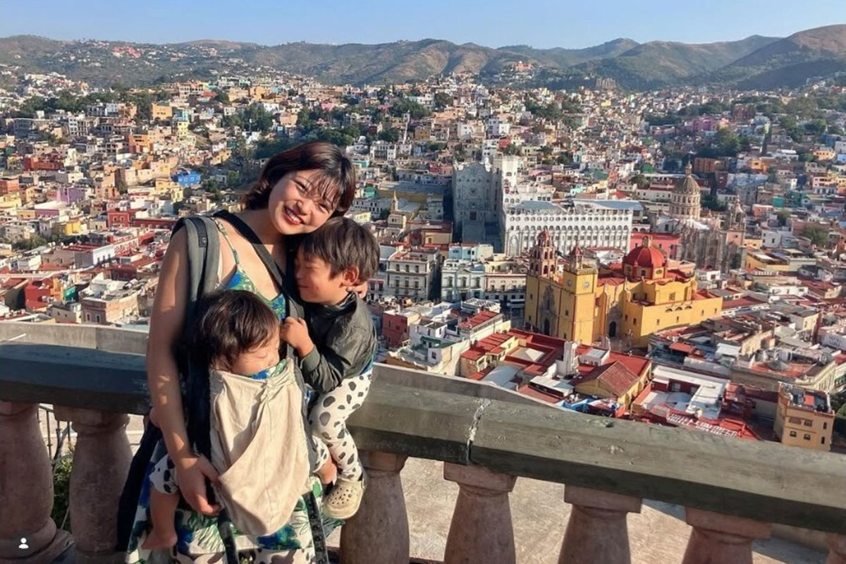 母子旅YouTuber（画像・『ど根性ゆりの母子旅』のInstagram「@yuriboshitabi3」より）