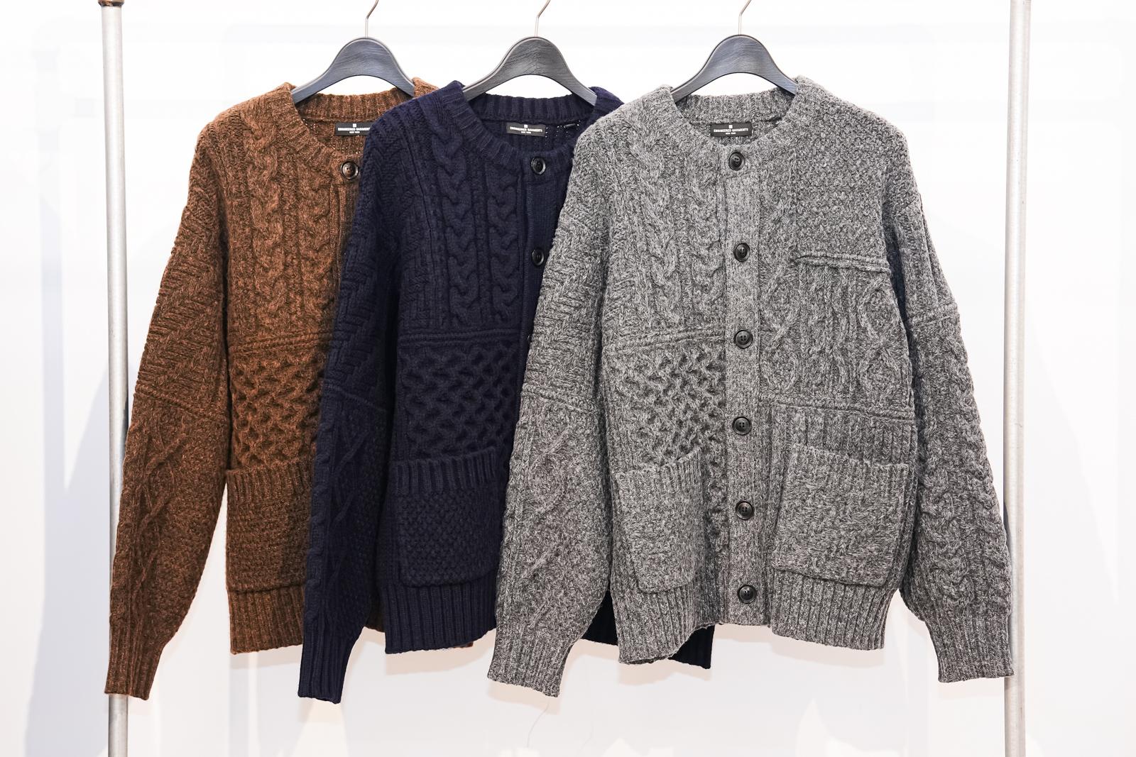 ケーブルクルーネックカーディガン 4,990円