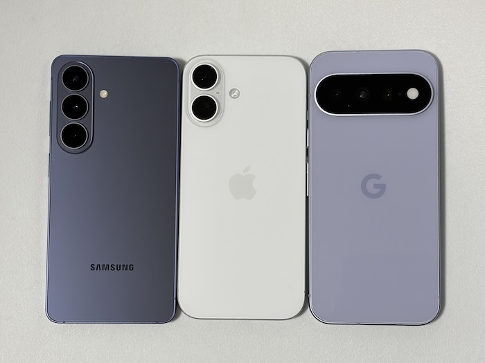Pixel 11・Galaxy S26・iPhone 17