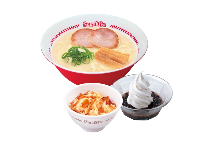スガキヤセット 990円（税込）