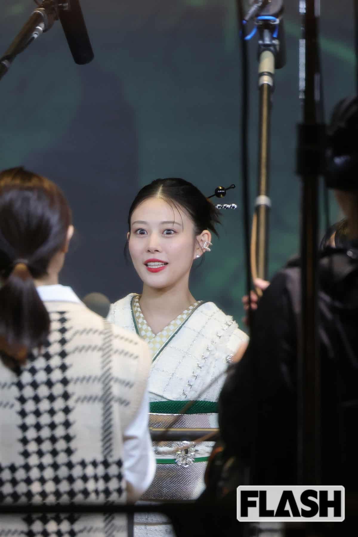 着物姿で語る高畑充希